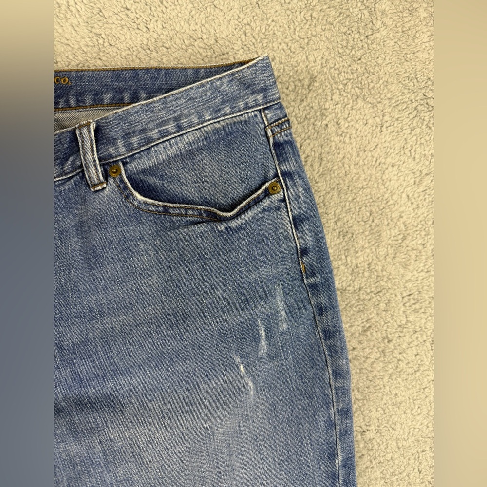 Lauren Ralph Lauren boot cut jeans size 14 medium wash preowned - Picture 2 of 10